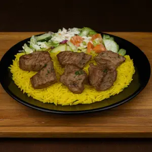 Filet mignon Kabob Platter